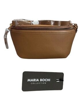 Maria Bochi Collection Tan Crossbody Bag